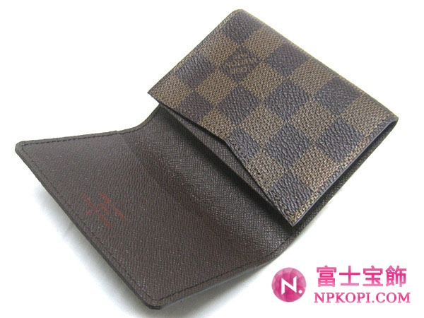 (LOUIS VUITTON)ルイヴィトン ブランドコピー ダミエ名刺カード入れ アンヴェロップカルトドゥヴィジット N62920